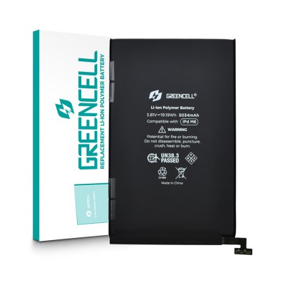 Greencell iPad mini 6 (2021) / mini 7 (2024) Replacement Battery 5034mAh with Adhesive Strips