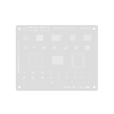 MiJing High Precision BGA Reballing Stencil for iPhone XR