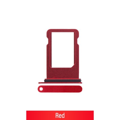 SIM Card Tray for iPhone 8 / SE 2020 / SE 2022-Red