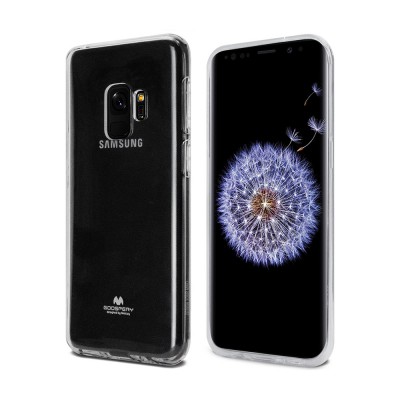 Mercury Transparent Jelly Case Cover for Samsung Galaxy S9