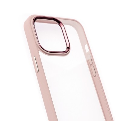 Metal Camera Lens Protection Clear PC Shockproof Case Cover for iPhone 13 Pro