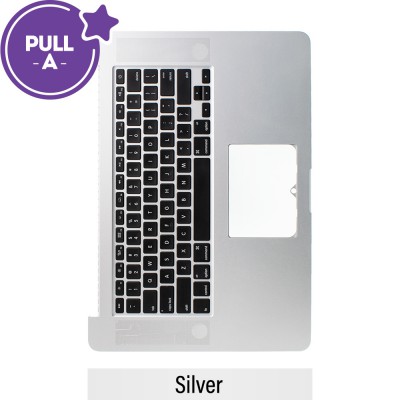 Top Case With Keyboard For MacBook Pro Retina 15'' A1398 (2012) (PULL-A)-Silver