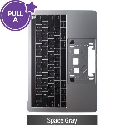 Top Case With Keyboard For MacBook Pro 13" A1706 (PULL-A)-Space Gray