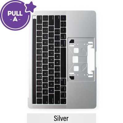 Top Case With Keyboard For MacBook Pro 13" A1989 (PULL-A)-Silver