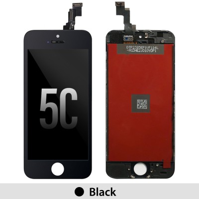 LCD Assembly for iPhone 5C Screen Replacement (Best Quality Aftermarket)-Black