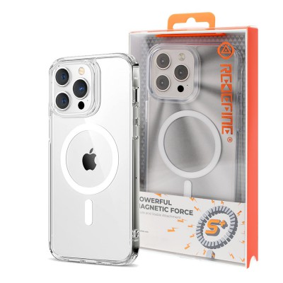 High Quality Acrylic + TPU Hybrid Transparent Magsafe Case for iPhone 12 / 12 Pro