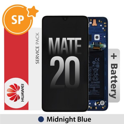 Huawei Mate 20 LCD Screen Digitizer 02352FQM (Service Pack)-Midnight Blue