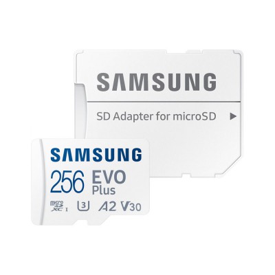 Samsung 256GB EVO Plus 160MB/s MicroSDXC Card With Adapter 2024 (MB-MC256SA)