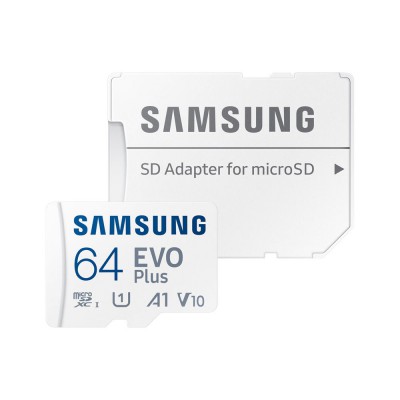 Samsung 64GB EVO Plus 160MB/s MicroSDXC Card With Adapter 2021 (MB-MC64SA)