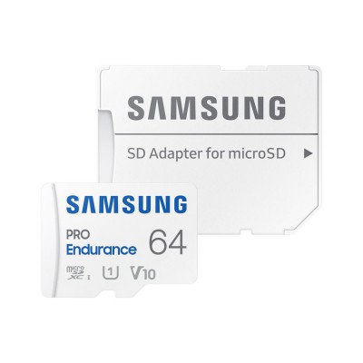 Samsung 64GB PRO Endurance MicroSDXC Card With Adapter (MB-MJ64KA)