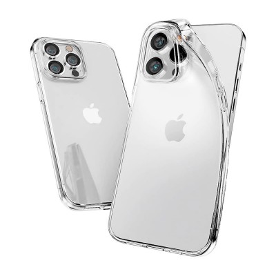 Mercury Transparent Pearl Jelly Case Cover for iPhone 16 Pro-Transparent