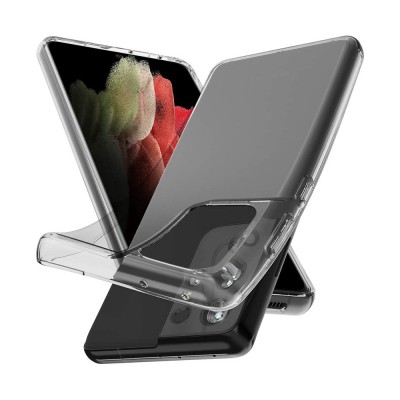 Mercury Transparent Jelly Case Cover for Samsung Galaxy S21 Ultra