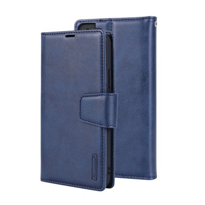 Hanman 2 in 1 Detachable Magnetic Flip Leather Wallet Cover Case for Samsung Galaxy S25 Plus