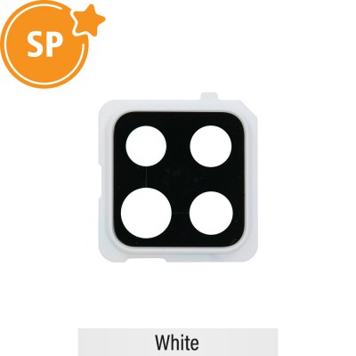 Rear Camera Lens Back Glass Cover for Samsung Galaxy A42 5G A426B GH98-45934B (Service Pack)-White