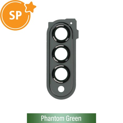 Rear Camera Cover / Frame (Without Camera Lens Glass) for Samsung Galaxy Z Fold3 5G F926B GH98-46827B (Service Pack)-Phantom Green