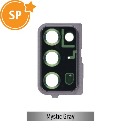 Rear Camera Lens Back Glass Cover for Samsung Galaxy Note20 N980F GH98-45739A (Service Pack)-Mystic Gray