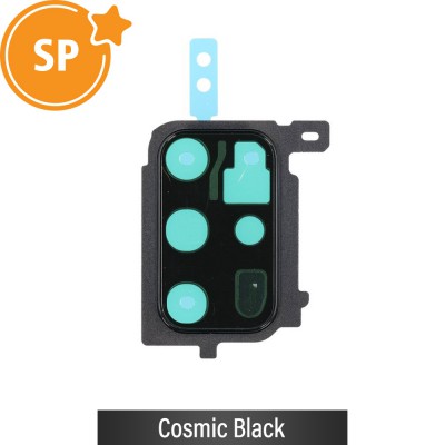 Rear Camera Lens Back Glass Cover for Samsung Galaxy S20 Plus G985F / G986B GH98-45004A (Service Pack)-Cosmic Black