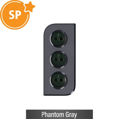 Rear Camera Lens Back Glass Cover for Samsung Galaxy S21 G991B GH98-46110A (Service Pack)-Phantom Gray