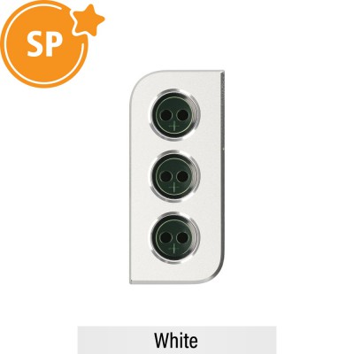 Rear Camera Lens Back Glass Cover for Samsung Galaxy S21 G991B GH98-46110C (Service Pack)-Phantom White