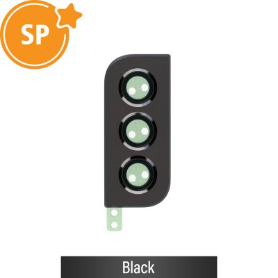 Rear Camera Lens Back Glass Cover for Samsung Galaxy S22 Plus 5G S906B GH98-47112A (Service Pack)-Phantom Black