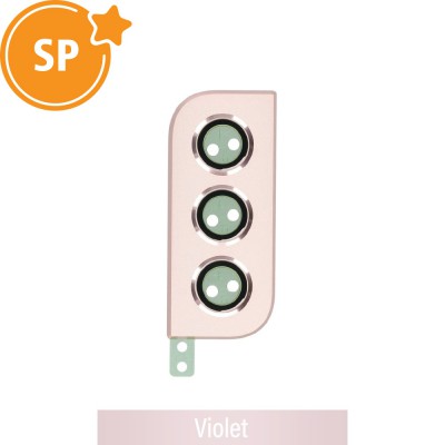 Rear Camera Lens Back Glass Cover for Samsung Galaxy S22 5G S901B GH98-47028F (Service Pack)-Violet