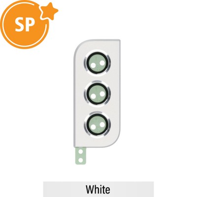 Rear Camera Lens Back Glass Cover for Samsung Galaxy S22 5G S901B GH98-47028B (Service Pack)-White