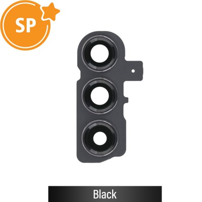 Rear Camera Lens Back Glass Cover for Samsung Galaxy S23 5G S911B GH82-30486A (Service Pack)-Black