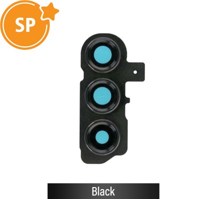 Rear Camera Lens Back Glass Cover for Samsung Galaxy S23 Plus 5G S916B GH82-30473A (Service Pack)-Black
