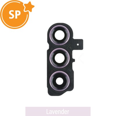 Rear Camera Lens Back Glass Cover for Samsung Galaxy S23 Plus 5G S916B GH82-30473D (Service Pack)-Lavender