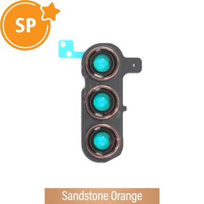 Rear Camera Lens Back Glass Cover for Samsung Galaxy S24 Plus S926B GH98-48902G (Service Pack)-Sandstone Orange