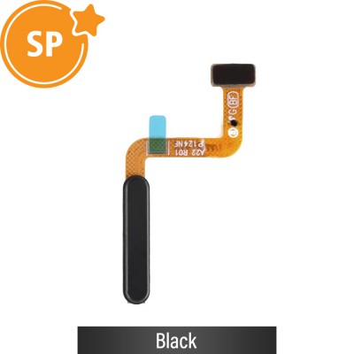 Fingerprint Reader with Flex Cable for Samsung Galaxy A22 A225F GH96-14401A(Service Pack)-Black