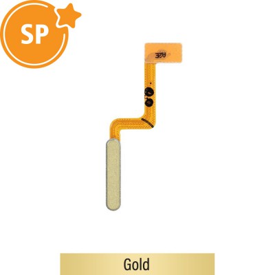 Fingerprint Reader with Flex Cable for Samsung Galaxy Z Flip F700F GH96-13116D (Service Pack)-Gold