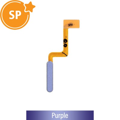 Fingerprint Reader with Flex Cable for Samsung Galaxy Z Flip F700F GH96-13116B (Service Pack)-Purple