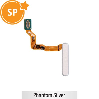 Fingerprint Reader with Flex Cable for Samsung Galaxy Z Fold3 5G F926B GH96-14477C (Service Pack)-Phantom Silver