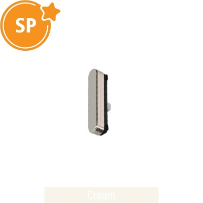 Power Button for Samsung Galaxy S23 Ultra 5G S918B GH98-48029B (Service Pack)-Cream