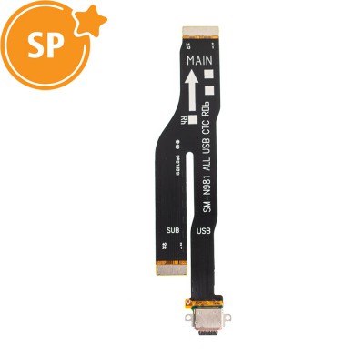 Charging Port Flex Cable for Samsung Note 20 N980 / N981 GH59-15304A (Service Pack)