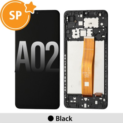 Samsung Galaxy A02 A022F LCD Screen Replacement Digitizer (Service Pack)-Black