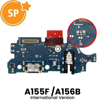 Charging Port Board for Samsung Galaxy A15 A155F / A15 5G A156B (International Version) GH96-16630A (Service Pack)