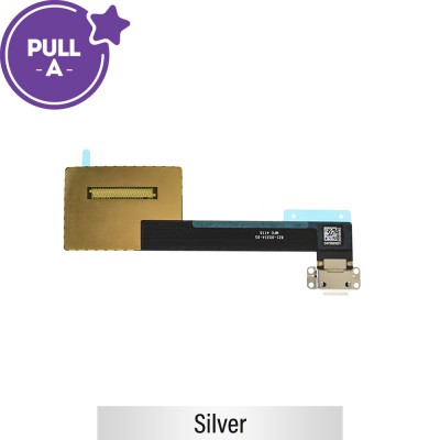 Charging Port with Flex Cable for iPad Pro 9.7 (PULL-A)-Silver