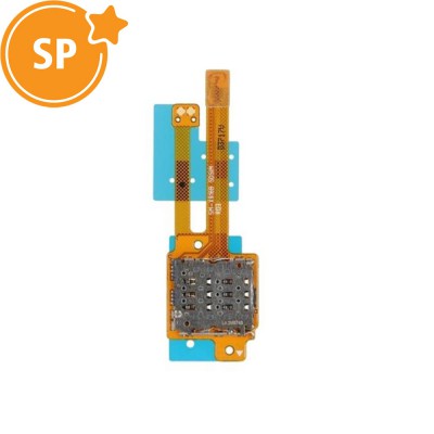 SIM / SD Card Reader Flex for Samsung Galaxy Tab S9 Ultra (WiFi / 5G) X910 / X916 (Service Pack)