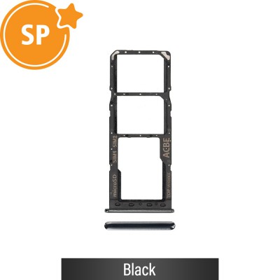SIM Card Tray for Samsung Galaxy A32 A325F GH98-46409A (Service Pack)-Black
