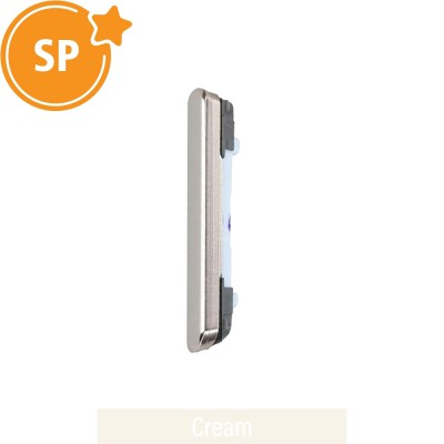 Volume Button for Samsung Galaxy S23 5G (S911B) / S23 Plus 5G (S916B) GH98-47979B (Service Pack)-Cream