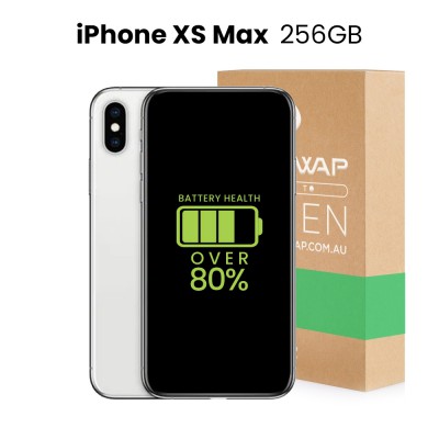 Apple Used Fully Functional iPhone XS Max 256GB Over 80% Battery Health - Grade B (Good)