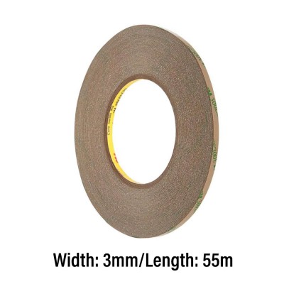 3M High Performance Clear Double Sided Adhesive Transfer Tape 3mm