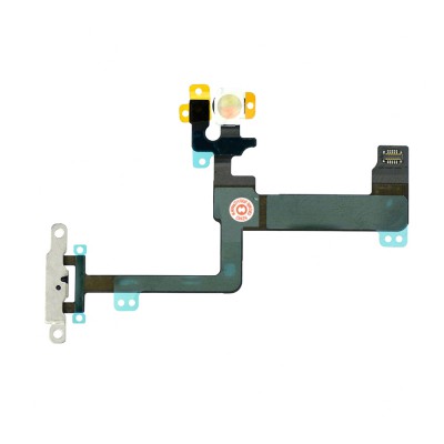 Power Button Flex Cable Replacement for iPhone 6 Plus with Brackets