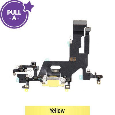 Charging Port for iPhone 11 (PULL-A)-Yellow
