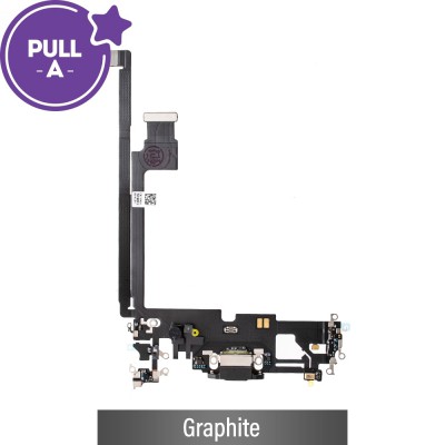 Charging Port for iPhone 12 Pro Max (PULL-A)-Graphite