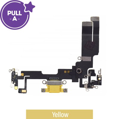 Charging Port for iPhone 14 (PULL-A)-Yellow