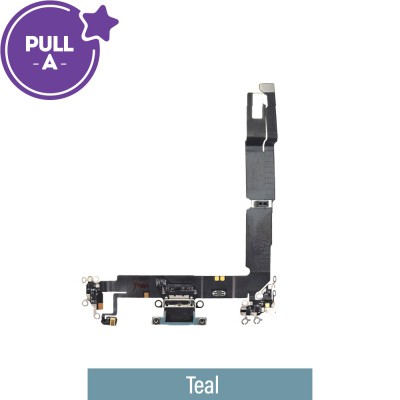 Charging Port for iPhone 16 Plus (PULL-A)-Teal