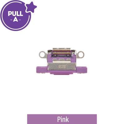 Charging Port Connector for iPhone 16 / 16 Plus-Pink (PULL-A)